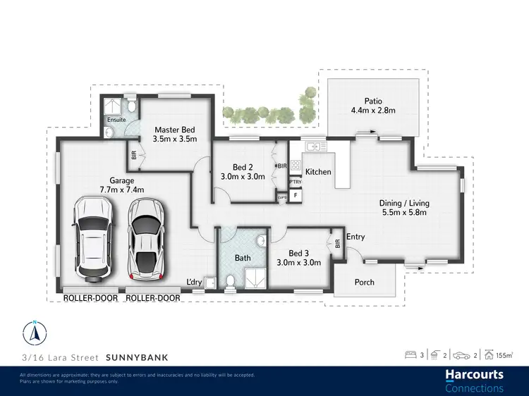 Floorplan of Homely townhouse listing, 3/16 Lara Street, Sunnybank QLD 4109