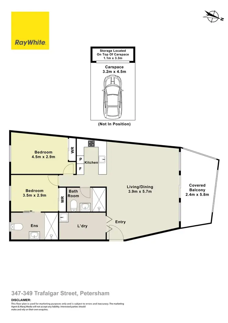 Floorplan of Homely apartment listing, Address available on request