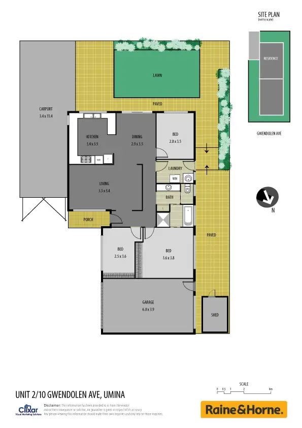 Floorplan of Homely villa listing, 2/10 Gwendolen Avenue, Umina Beach NSW 2257