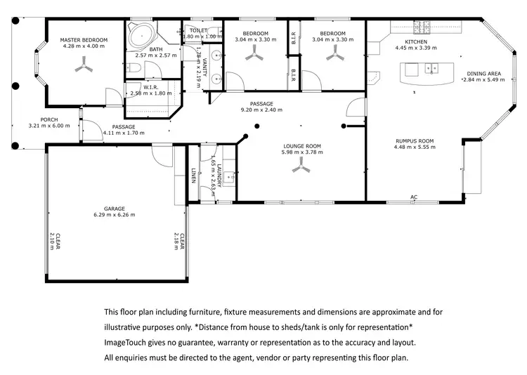 Floorplan of Homely house listing, 5 Lake View Avenue, Port Lincoln SA 5606