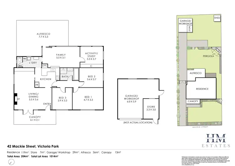 Floorplan of Homely house listing, 42 Mackie Street, Victoria Park WA 6100