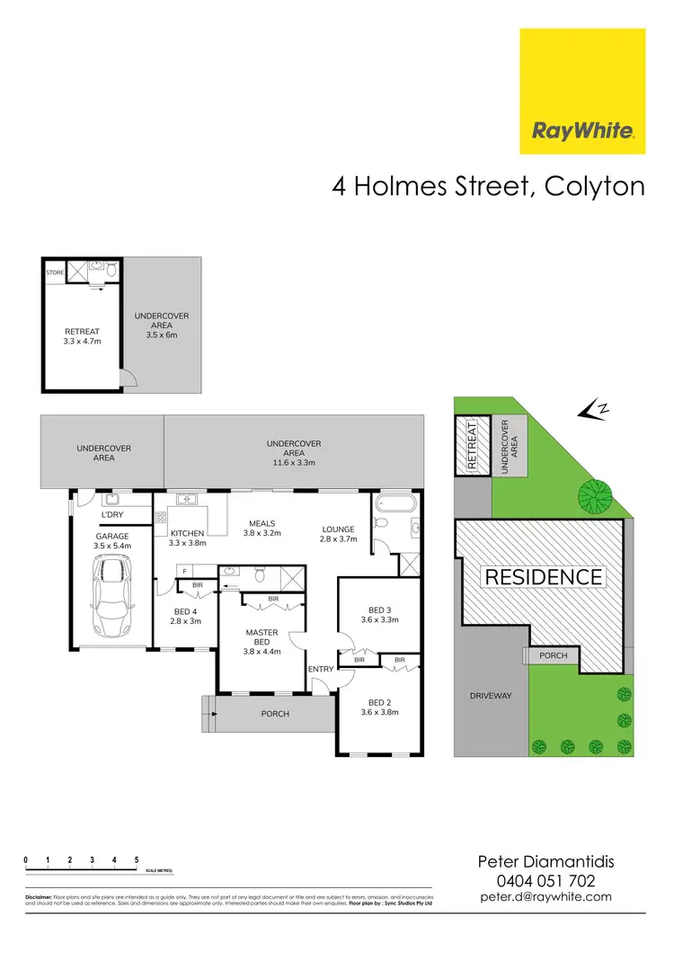 Floorplan of Homely house listing, 4 Holmes Street, Colyton NSW 2760