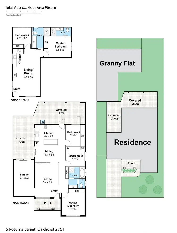 Floorplan of Homely house listing, 6 & 6a Rotuma Street, Oakhurst NSW 2761