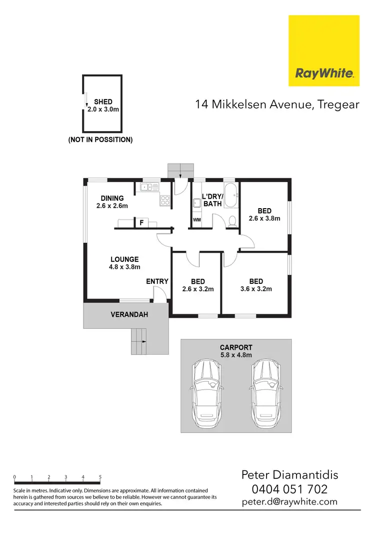 Floorplan of Homely house listing, 14 Mikkelsen Avenue, Tregear NSW 2770