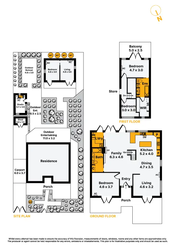 Floorplan of Homely house listing, 51 Albert Street, Williamstown VIC 3016