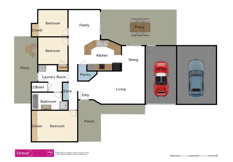 Floorplan of Homely house listing, 3 Chappell Court, Caboolture South QLD 4510