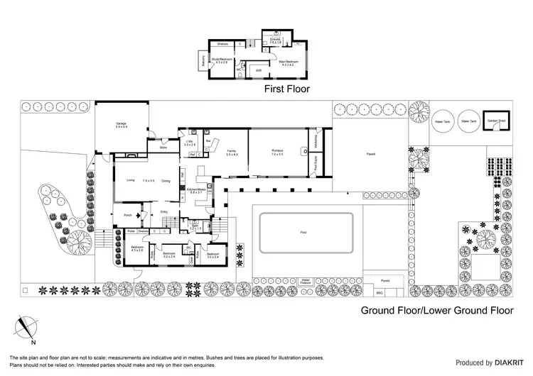 Floorplan of Homely house listing, 15 Halcyon Drive, Wheelers Hill VIC 3150
