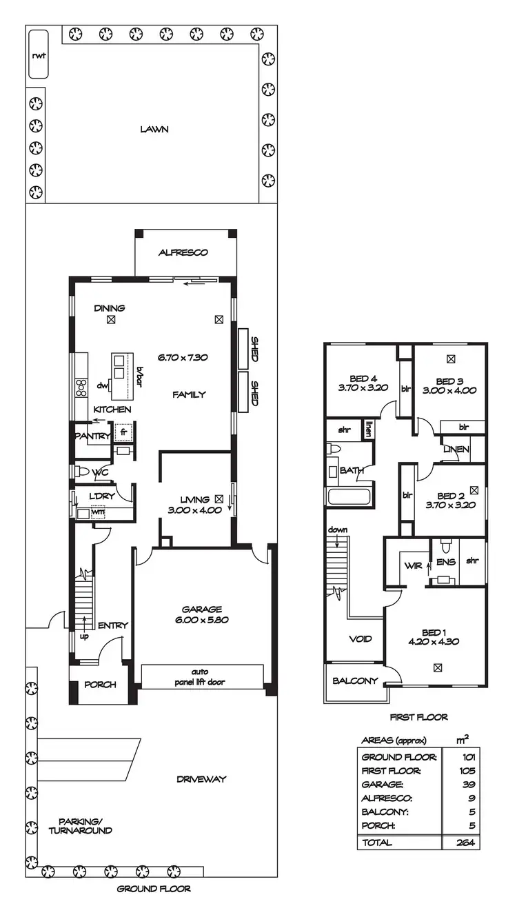 Floorplan of Homely house listing, 117 Lyons Road, Windsor Gardens SA 5087
