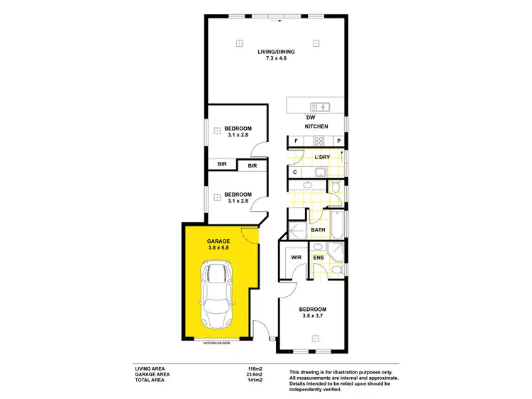 Floorplan of Homely house listing, 39 Navigation Street, Seaford Meadows SA 5169