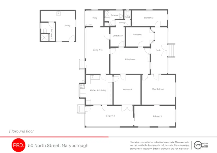 Floorplan of Homely house listing, 50 North Street, Maryborough QLD 4650