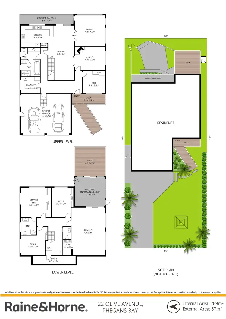 Floorplan of Homely house listing, 22 Olive Avenue, Phegans Bay NSW 2256
