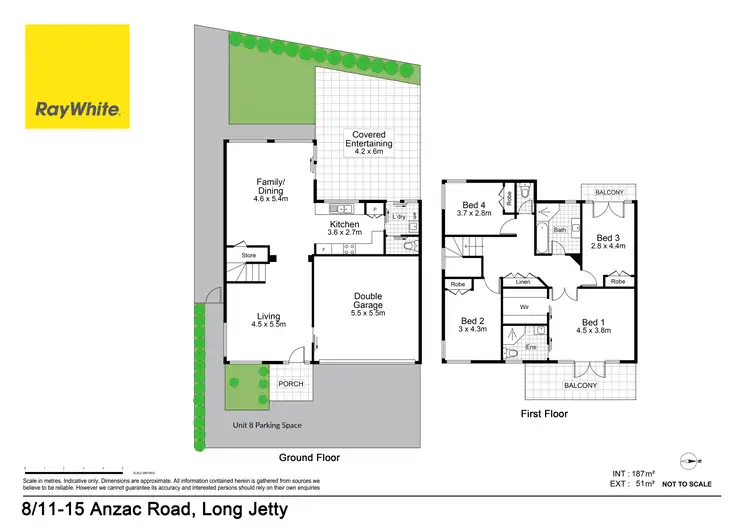 Floorplan of Homely townhouse listing, 8/11-15 Anzac Road, Long Jetty NSW 2261