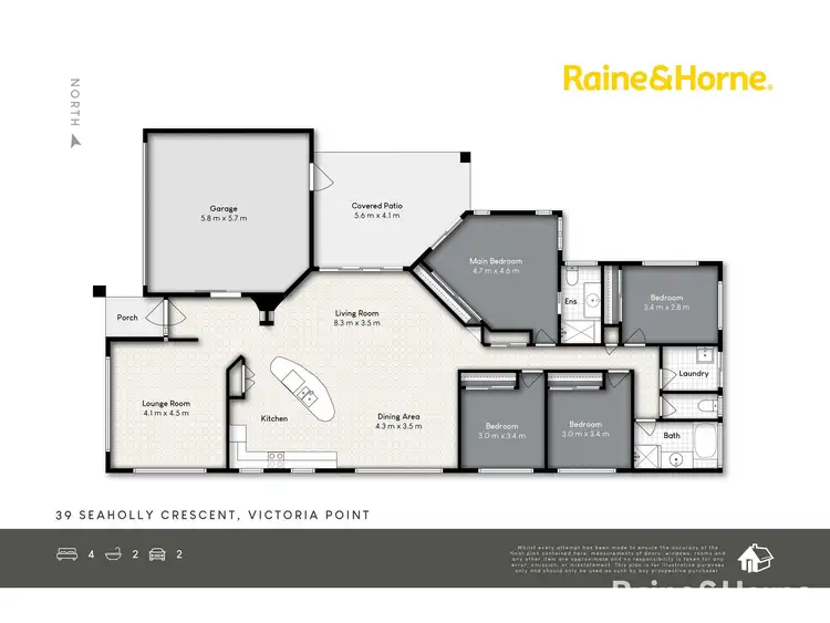 Floorplan of Homely house listing, 39 Seaholly Crescent, Victoria Point QLD 4165