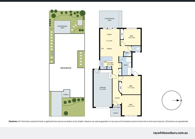 Floorplan of Homely house listing, 19 Tintern Loop, Hillside VIC 3037