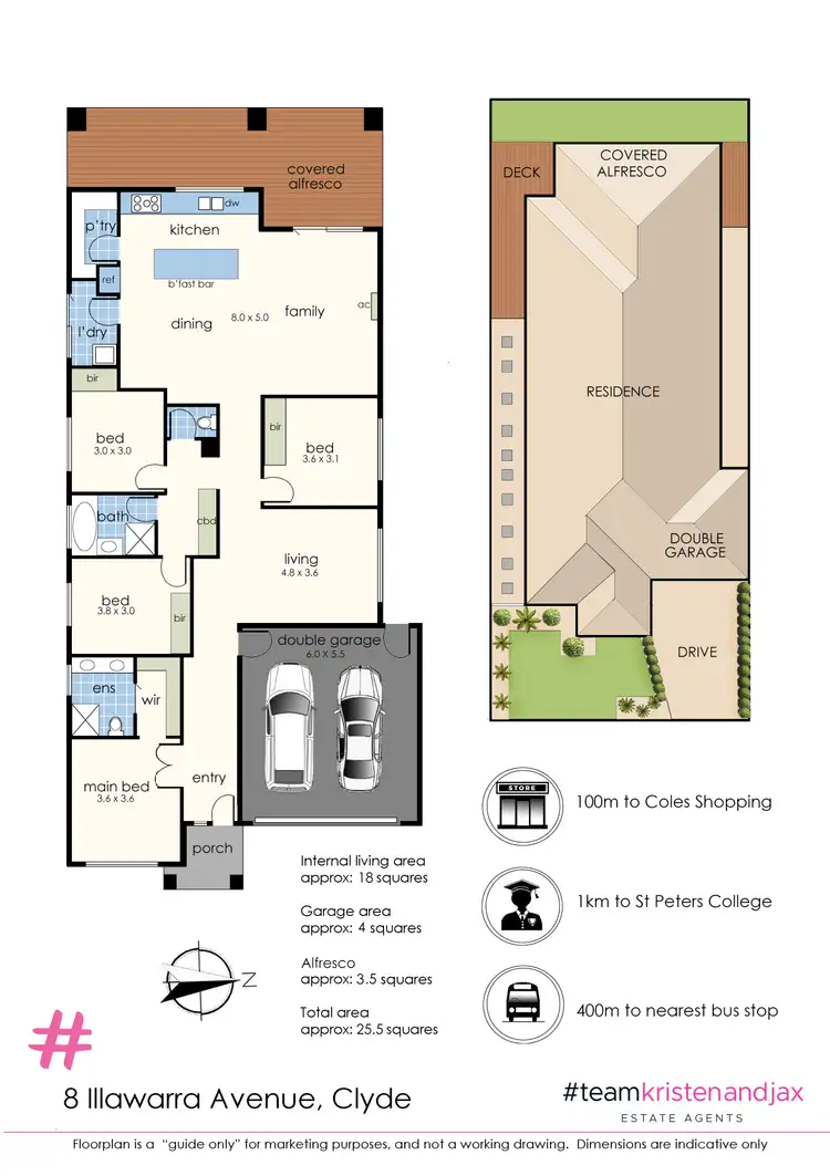 Floorplan of Homely house listing, 8 Illawarra Avenue, Clyde VIC 3978