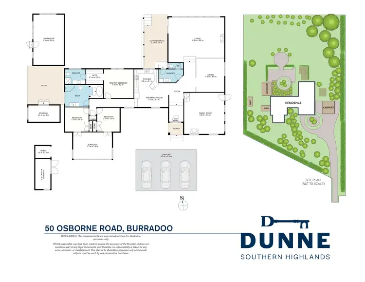Floorplan of Homely house listing, 50 Osborne Road, Burradoo NSW 2576
