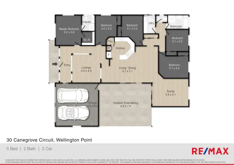 Floorplan of Homely house listing, 30 Canegrove Circuit, Wellington Point QLD 4160
