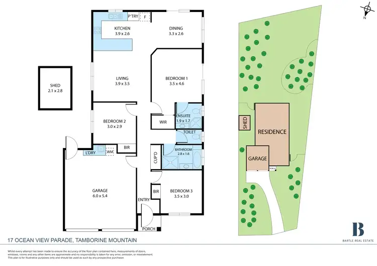 Floorplan of Homely house listing, 17 Ocean View Parade, Tamborine Mountain QLD 4272