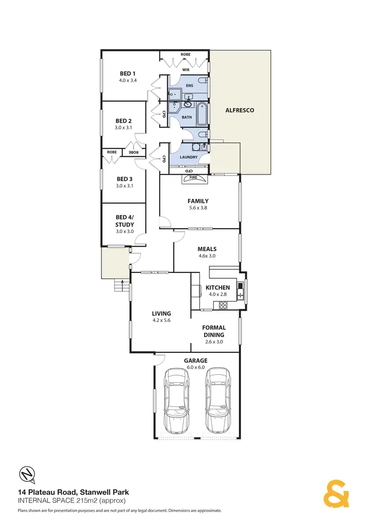 Floorplan of Homely house listing, 14 Plateau Road, Stanwell Tops NSW 2508