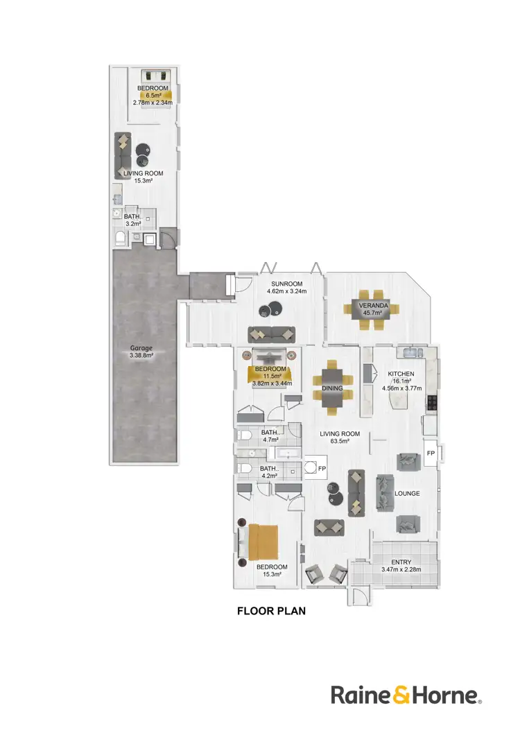 Floorplan of Homely house listing, 22 Canyon Parade, Springbrook QLD 4213