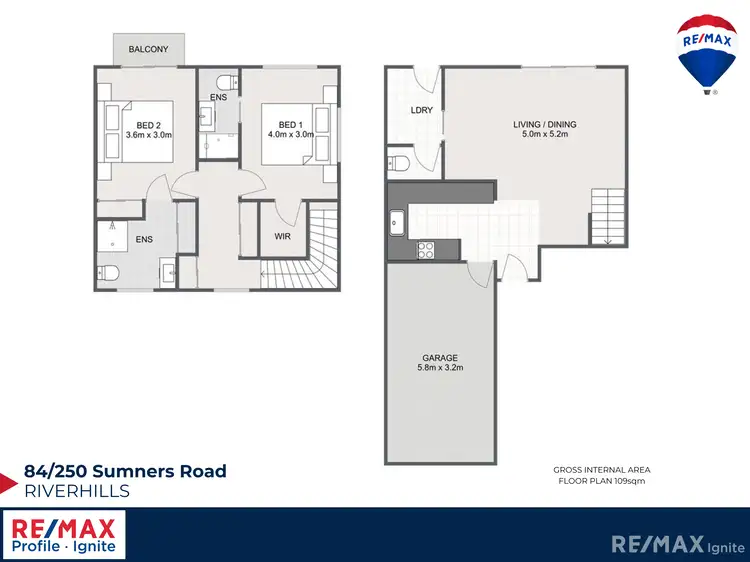 Floorplan of Homely unit listing, 84/250 Sumners Road, Riverhills QLD 4074