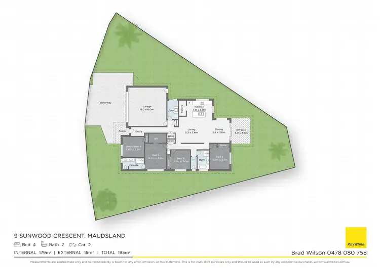 Floorplan of Homely house listing, 9 Sunwood Crescent, Maudsland QLD 4210