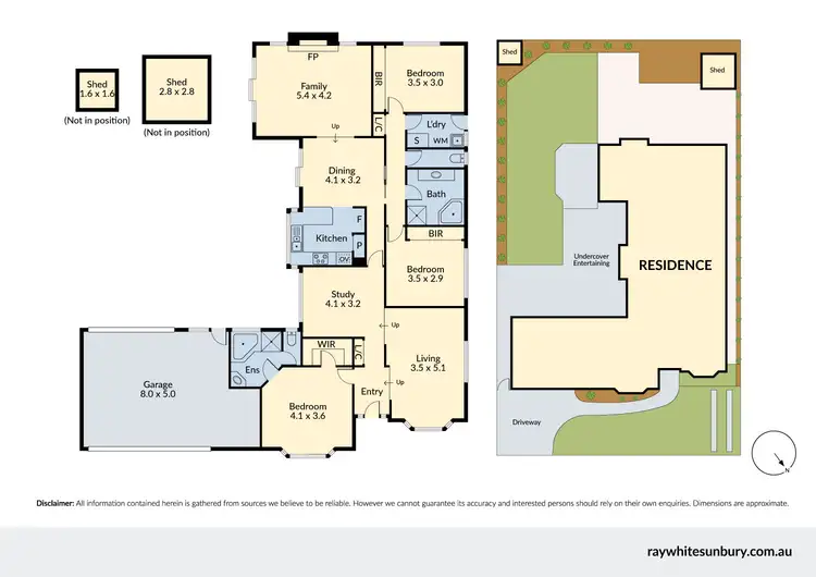 Floorplan of Homely house listing, 9 Bates Court, Sunbury VIC 3429