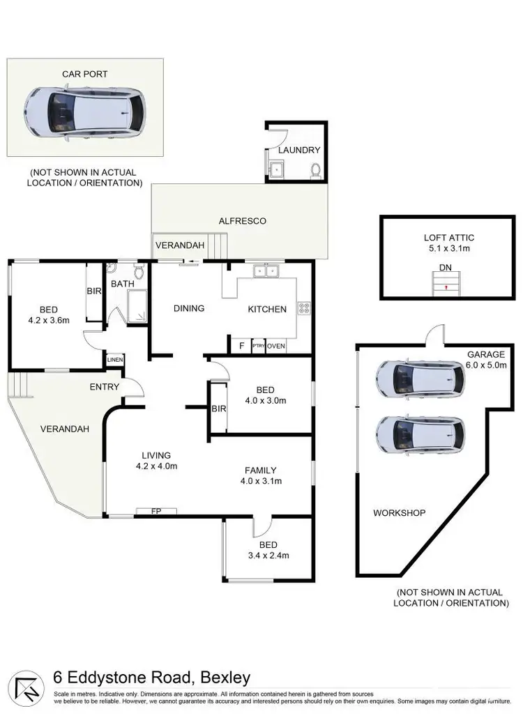 Floorplan of Homely house listing, 6 Eddystone Road, Bexley NSW 2207