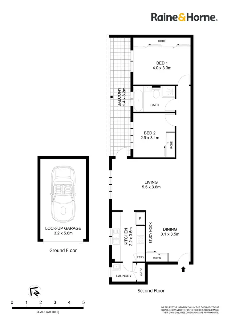 Floorplan of Homely apartment listing, 8/188 Queen Victoria Street, Bexley NSW 2207