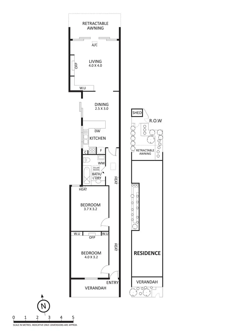 Floorplan of Homely house listing, 122 Keele Street, Collingwood VIC 3066