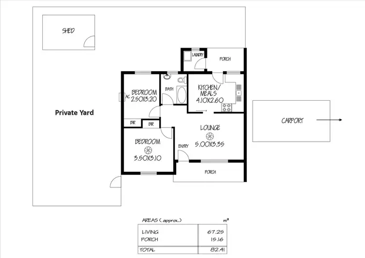 Floorplan of Homely house listing, 3/26 Macklin Street, Edwardstown SA 5039