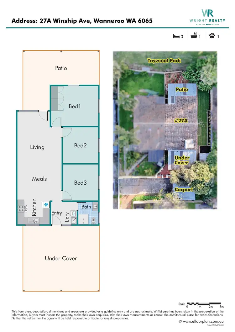 Floorplan of Homely house listing, 27A Winship Avenue, Wanneroo WA 6065