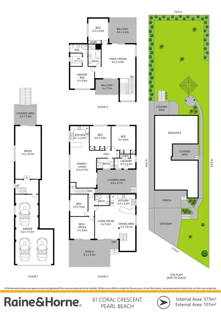 Floorplan of Homely house listing, 61 Coral Crescent, Pearl Beach NSW 2256