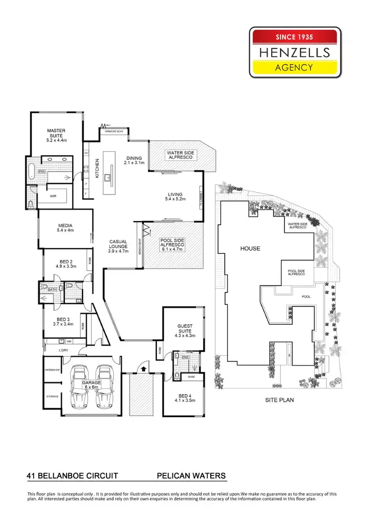 Floorplan of Homely house listing, 41 Bellanboe Circuit, Pelican Waters QLD 4551