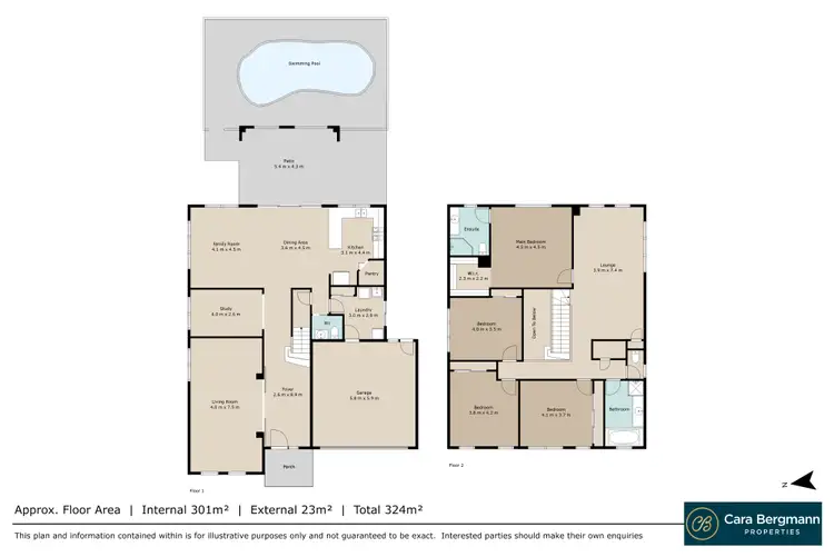 Floorplan of Homely house listing, 53 Bunya Crossing Road, Eatons Hill QLD 4037