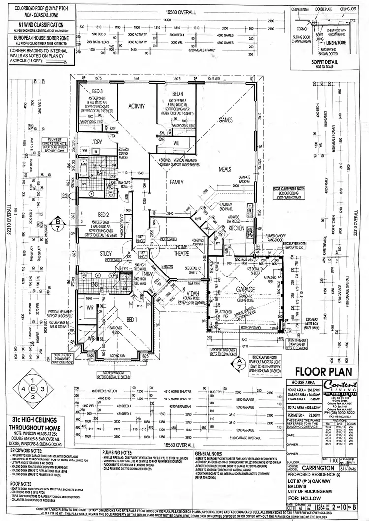 Floorplan of Homely house listing, 13 Oak Way, Baldivis WA 6171