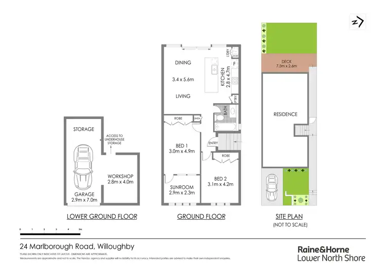 Floorplan of Homely house listing, 24 Marlborough Road, Willoughby NSW 2068