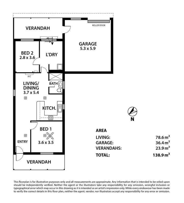 Floorplan of Homely house listing, 26 King George Street, Mannum SA 5238