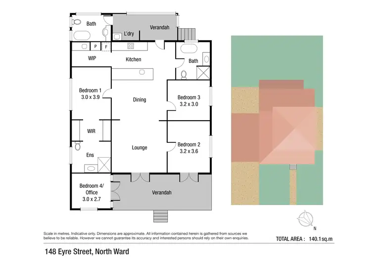 Floorplan of Homely house listing, 148 Eyre Street, North Ward QLD 4810