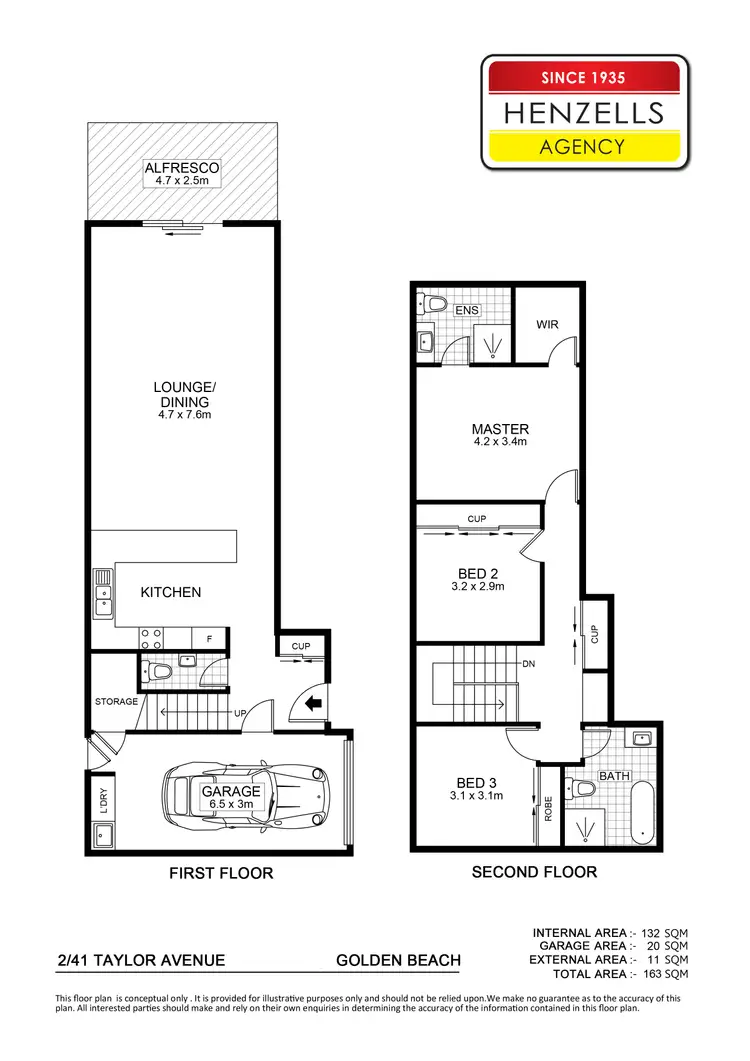 Floorplan of Homely unit listing, 2/41 Taylor Avenue, Golden Beach QLD 4551