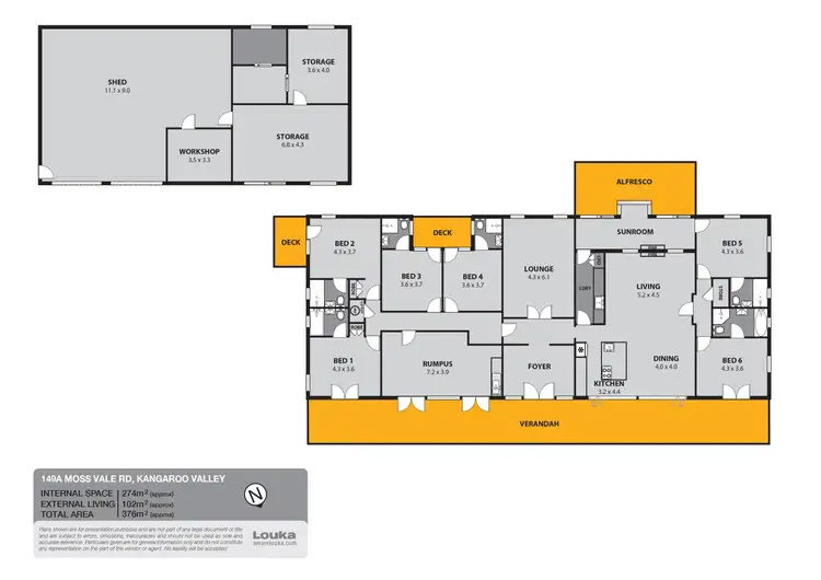 Floorplan of Homely house listing, 149A Moss Vale Road, Kangaroo Valley NSW 2577