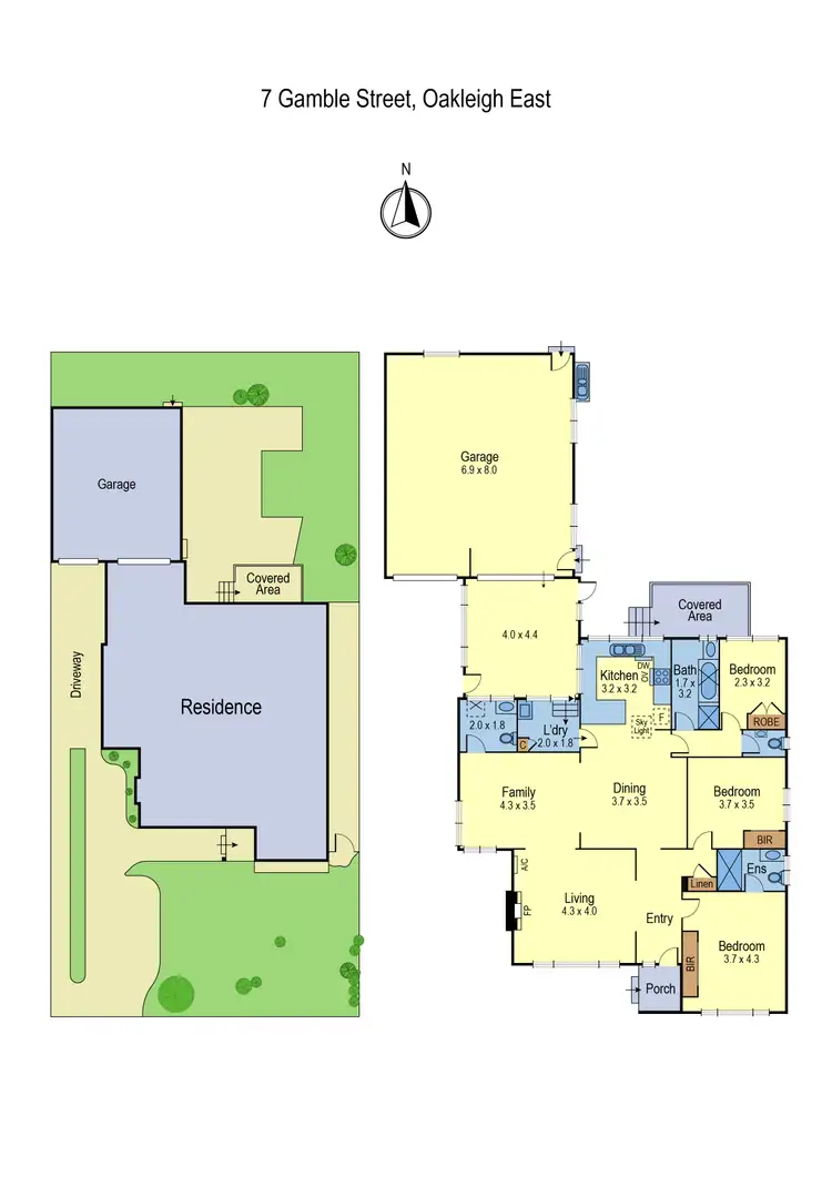 Floorplan of Homely house listing, 7 Gamble Street, Oakleigh East VIC 3166