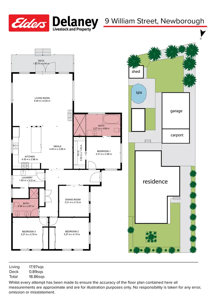 Floorplan of Homely house listing, 9 William Street, Newborough VIC 3825