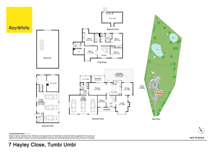 Floorplan of Homely rural property listing, 7 Hayley Close, Tumbi Umbi NSW 2261