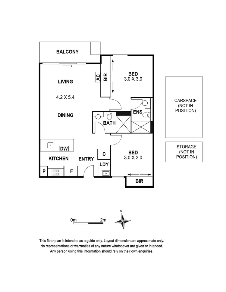 Floorplan of Homely apartment listing, 2213/178 Edward Street, Brunswick East VIC 3057