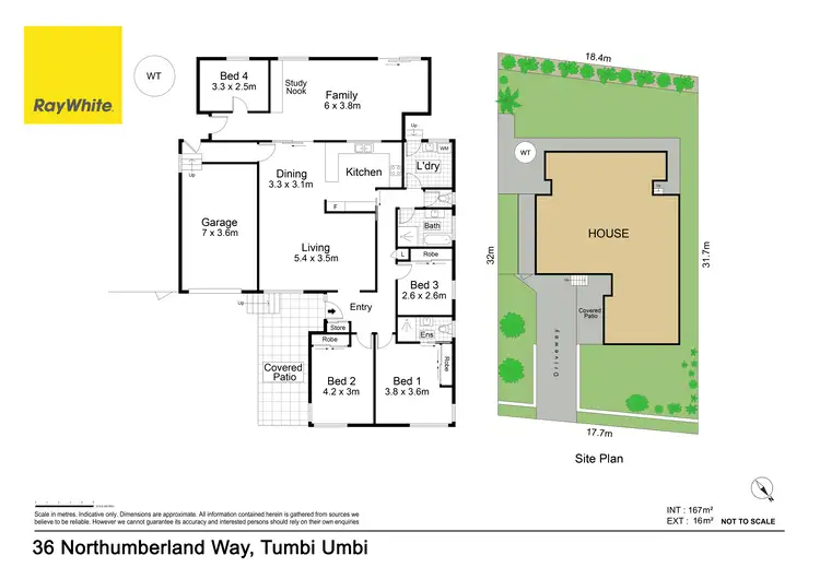 Floorplan of Homely house listing, 36 Northumberland Way, Tumbi Umbi NSW 2261