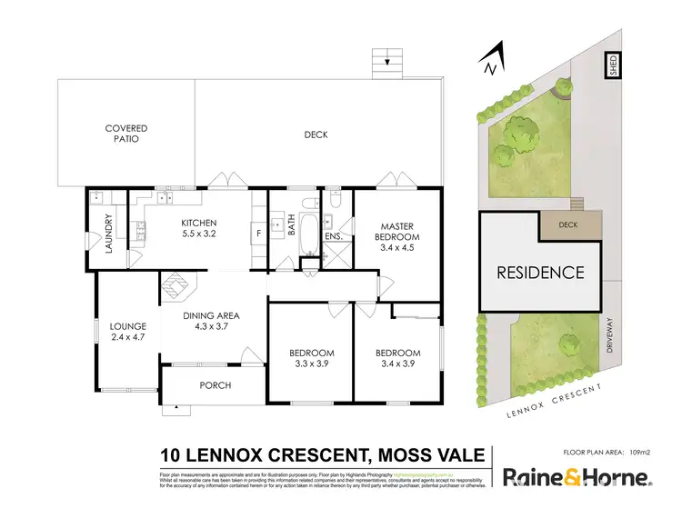 Floorplan of Homely house listing, 10 Lennox Crescent, Moss Vale NSW 2577