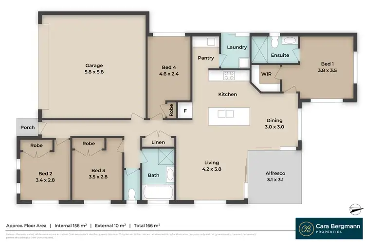 Floorplan of Homely house listing, 1 Tasman Boulevard, Fitzgibbon QLD 4018