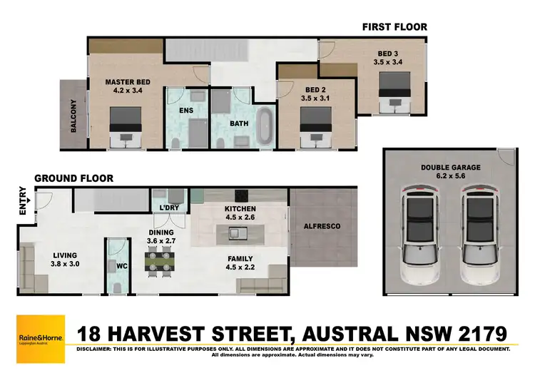 Floorplan of Homely house listing, 18 Harvest Street, Austral NSW 2179