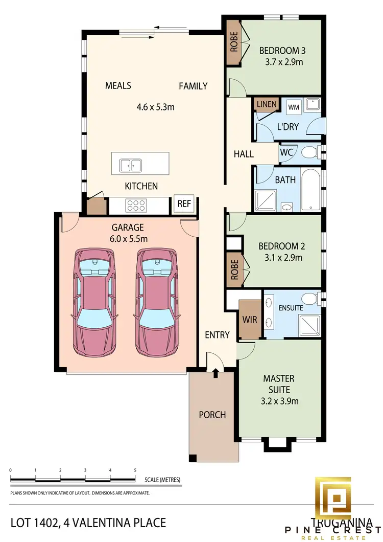 Floorplan of Homely house listing, 4 Valentina Place, Truganina VIC 3029